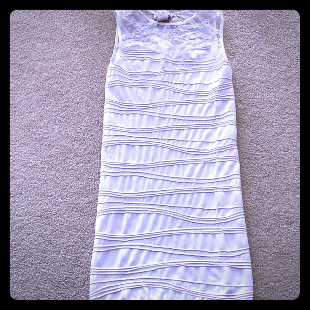 White dress